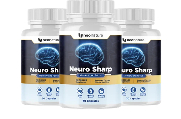 Neuro Sharp 3 Bottles package
